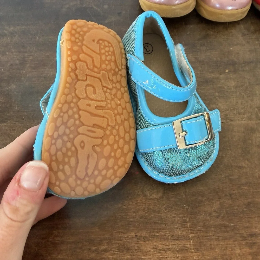 Toddler Boutique‎ Shoe Lot Size 2 & 3 Sperry Booties Walker Toddler Pink Glitter